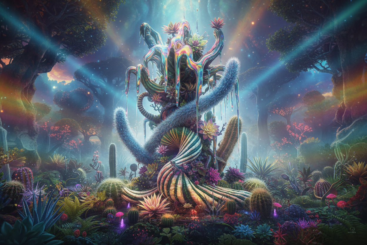 Exotic Holographic Mutant Botanical Hero