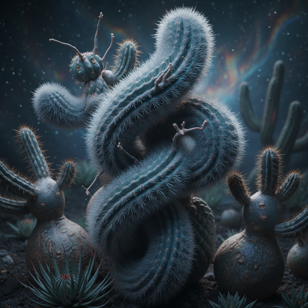 Pilosocereus & Browningia